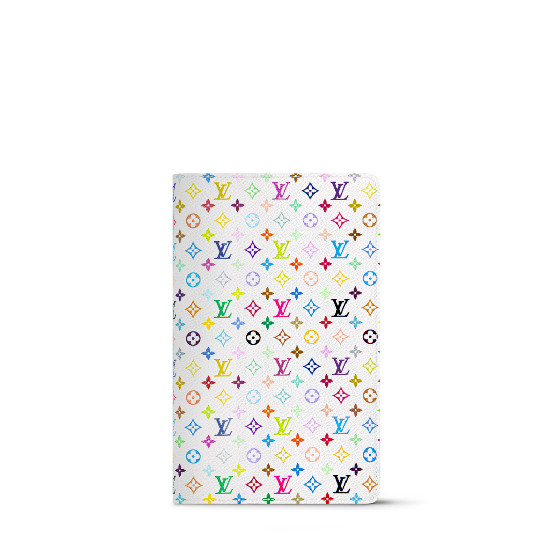 LV x TM Monogram Multicolore Emily Notebook Cover MM - Library and